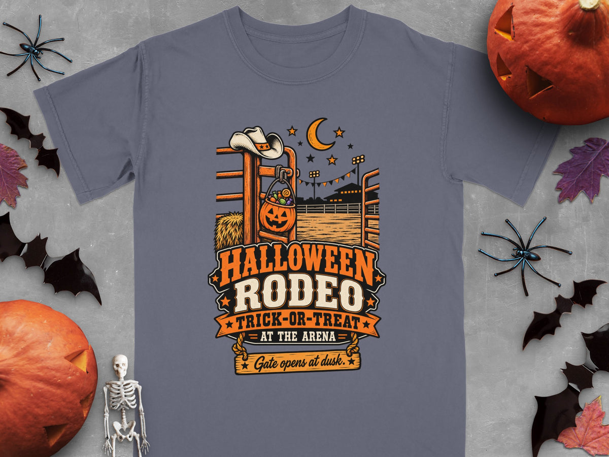 Halloween Rodeo Trick-or-Treat at the Arena, gate opens at dusk graphic.