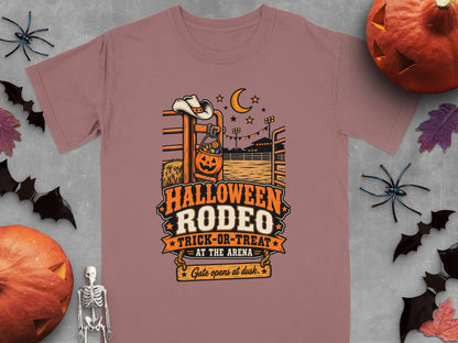 Halloween Rodeo Trick-or-Treat at the arena, gate opens at dusk.